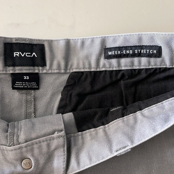 men’s RVCA short / 33 / gray - Picture 4 of 9